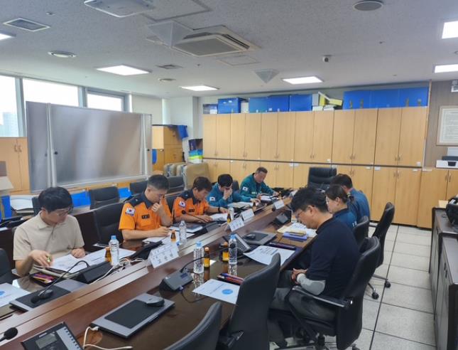 완주경찰서, 완주소방서, 한국농어촌공사 등과 실무회의  기사 이미지