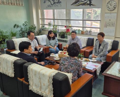 경기도의회 성복임 도의원, 군포 제4선거구 학교 교육환경 점검 및 현장 의견 청취 기사 이미지